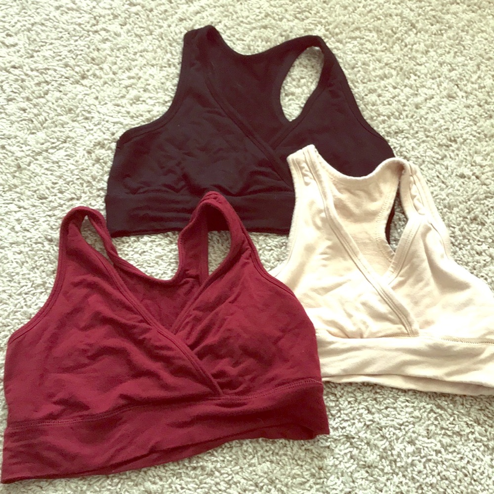 Organic Cotton Nursing Sleep Bras